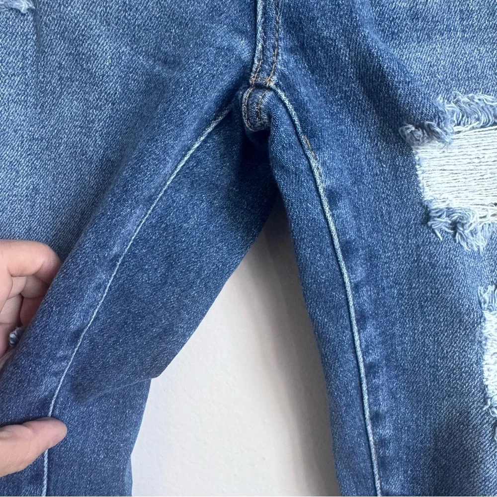 Pacsun Jeans High Waist Jegging Size 22 Stretch Distressed Ripped Casual Basic